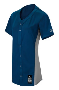 Mizuno Girls Pro Full-Button Game Jersey -Baseball Store 350582 5191