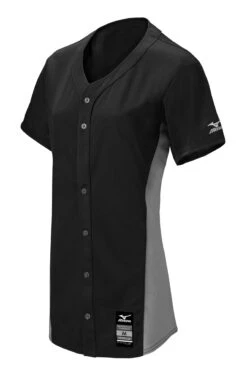 Mizuno Girls Pro Full-Button Game Jersey -Baseball Store 350582 9091