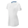 Mizuno Womens Comp Short-Sleeve V-Neck Jersey 2 Mizuno Womens Comp Short-Sleeve V-Neck Jersey -Baseball Store 350583 wh