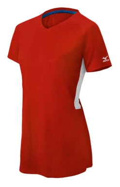 Mizuno Womens Comp Short-Sleeve V-Neck Jersey -Baseball Store 350584 1000 6a166497 ae23 4c63 8f03 d6404e6fc9c6