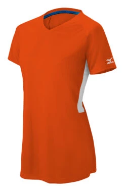 Mizuno Girls Comp Short-Sleeve V-Neck Jersey -Baseball Store 350584 2000