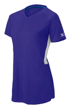 Mizuno Girls Comp Short-Sleeve V-Neck Jersey -Baseball Store 350584 6000