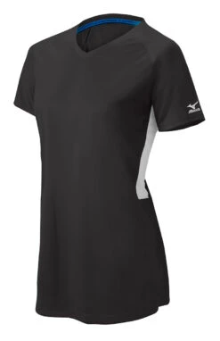 Mizuno Womens Comp Short-Sleeve V-Neck Jersey -Baseball Store 350584 9000 77454d0f 72e5 425c 9cb4 687815bffd1f
