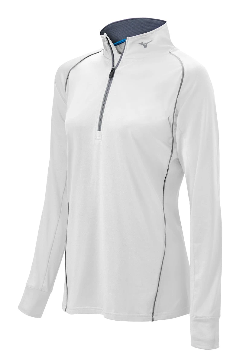 Mizuno Girls Comp 1/2 Zip Hitting Top 10 Mizuno Girls Comp 1/2 Zip Hitting Top - Image 8