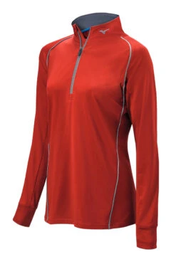 Mizuno Womens Comp 1/2 Zip Hitting Top -Baseball Store 350589 1010