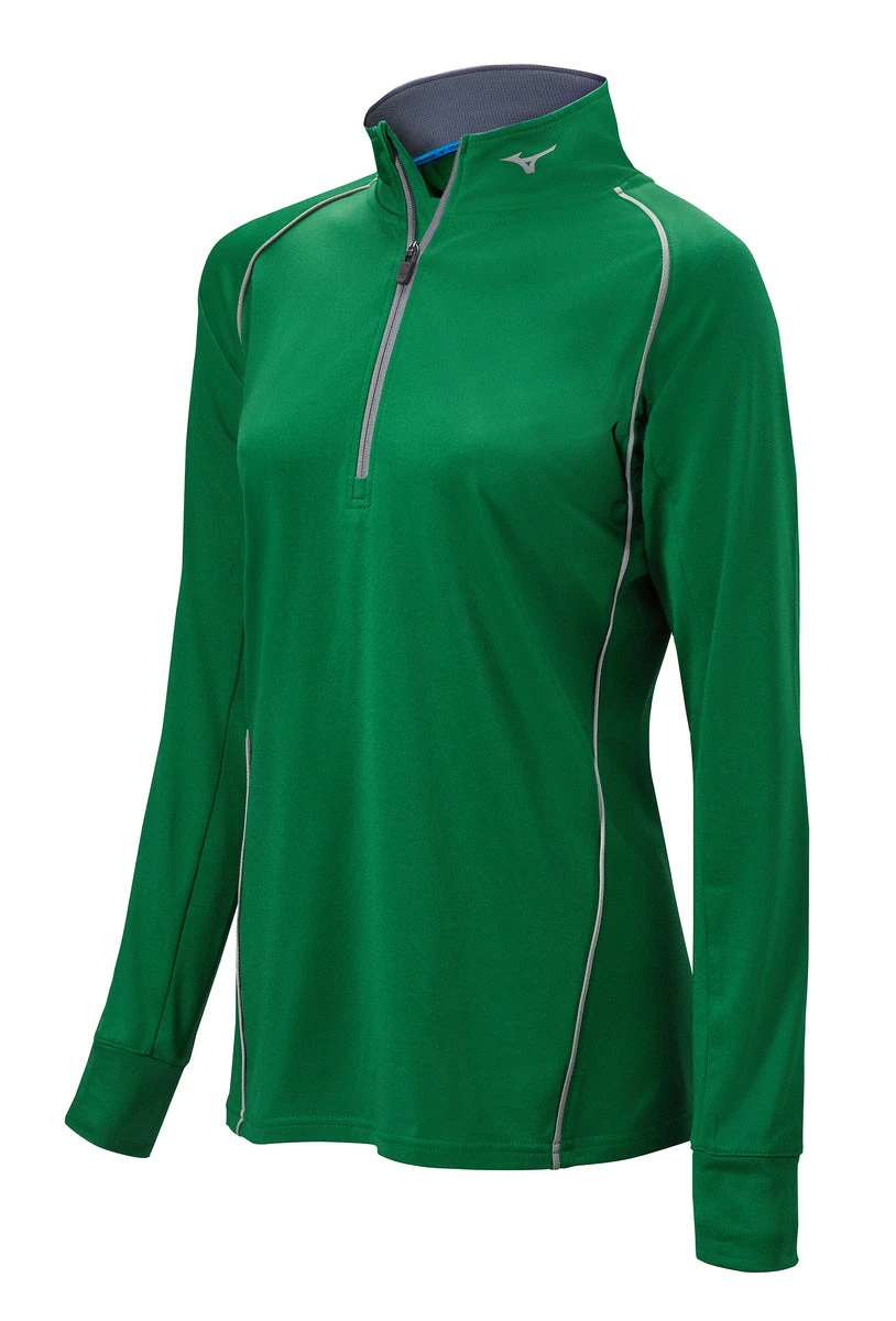Mizuno Girls Comp 1/2 Zip Hitting Top 8 Mizuno Girls Comp 1/2 Zip Hitting Top - Image 6