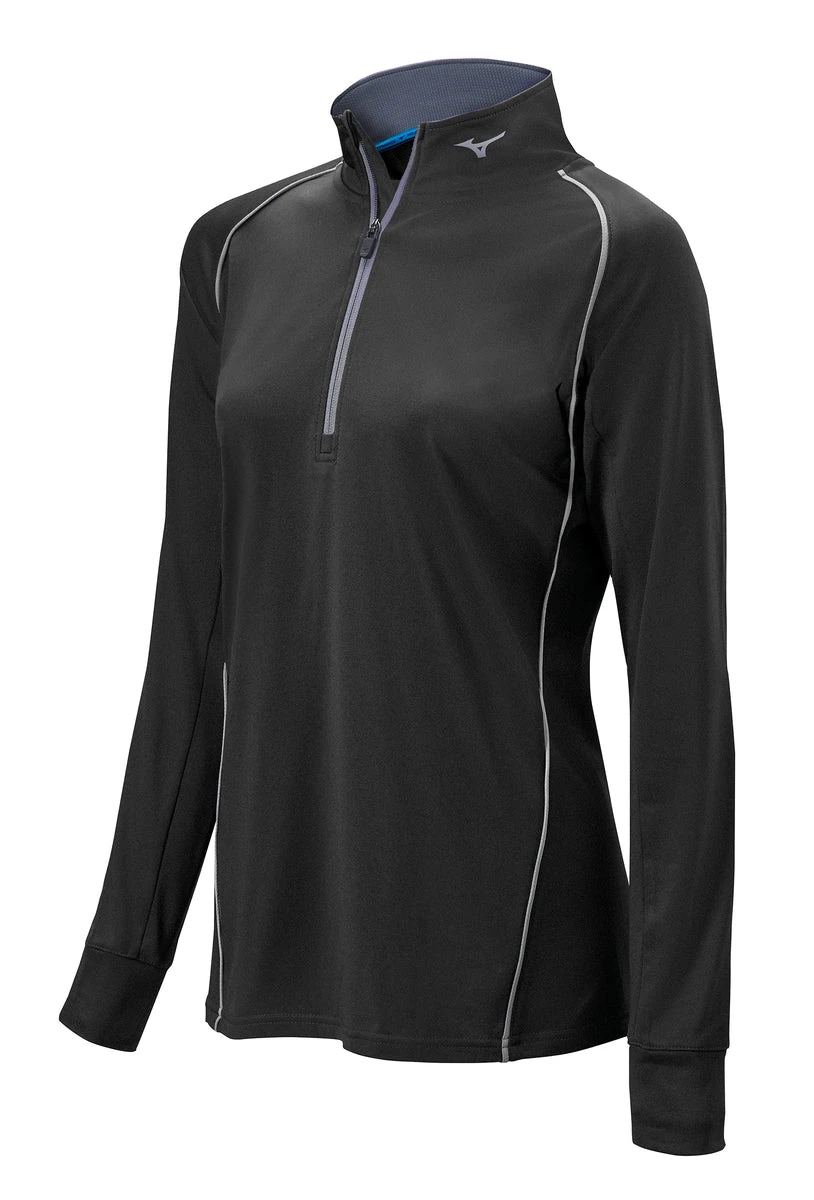 Mizuno Girls Comp 1/2 Zip Hitting Top 7 Mizuno Girls Comp 1/2 Zip Hitting Top - Image 5