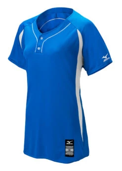 Mizuno Girls Elite 2-Button Game Jersey -Baseball Store 350605 5200