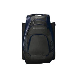 Demarini Voodoo Rebirth Backpack D9105 -Baseball Store 48687fc00f1d5c50bf90cf9a3100a1b214a2893f WTD9105NA Voodoo Rebirth Backpack Navy Straight Front WTS