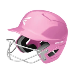 Easton Alpha Solid Fastpitch Softball Helmet With Mask -Baseball Store ALPHA E HELMET SB MASK A168530PK 3QTR L