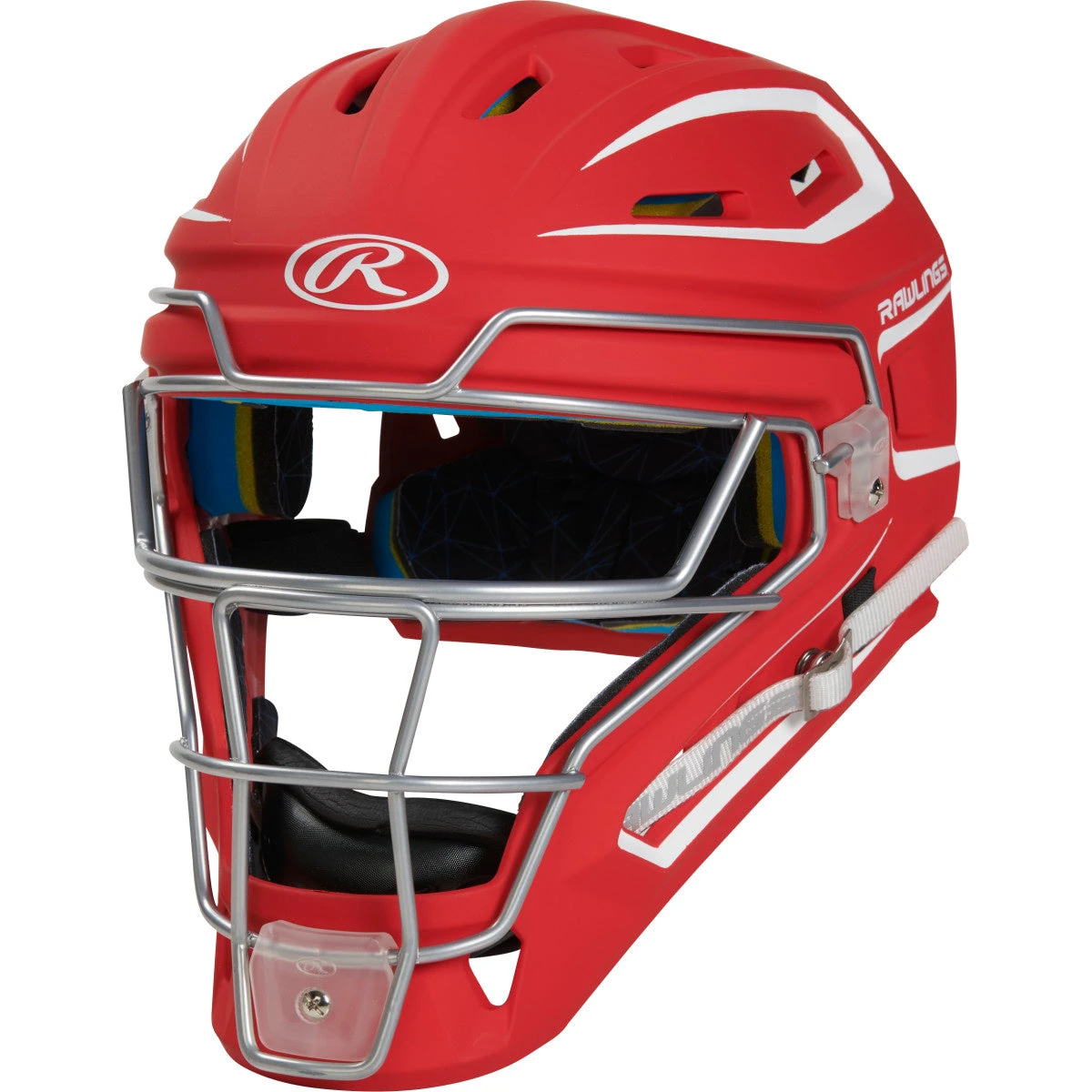 Rawlings Two Tone Matte Catchers Helmet CHMACH 8 Rawlings Two Tone Matte Catchers Helmet CHMACH - Image 6