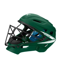 Easton Jen Schro The Very Best Fastpitch Softball Catchers Helmet -Baseball Store JEN SCHRO THE VERY BEST C HELMET GN A165430 3 QTR