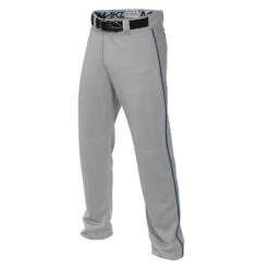 Easton Adult Mako 2 Piped Pants A167101 -Baseball Store MAKO II Pant GYRY front A167101 1