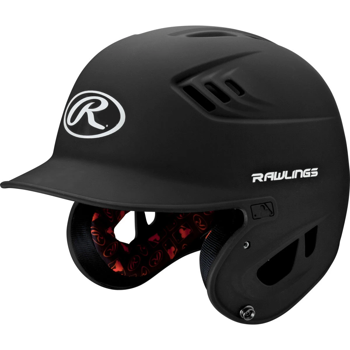Rawlings R16 Series Matte Batting Helmet R16MS 3 Rawlings R16 Series Matte Batting Helmet R16MS