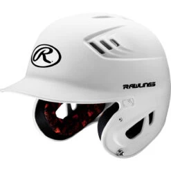 Rawlings R16 Series Matte Batting Helmet R16MS 13 Rawlings R16 Series Matte Batting Helmet R16MS -Baseball Store R16M W 3 4left