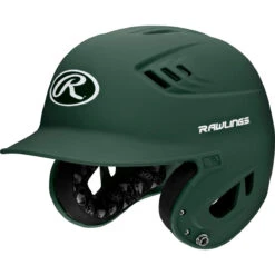 Rawlings R16 Series Matte Batting Helmet R16MS 18 Rawlings R16 Series Matte Batting Helmet R16MS -Baseball Store R16MS DG 3quarterleft