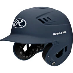 Rawlings R16 Series Matte Batting Helmet R16MS 14 Rawlings R16 Series Matte Batting Helmet R16MS -Baseball Store R16MS N 3quarterleft