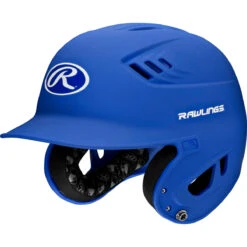 Rawlings R16 Series Matte Batting Helmet R16MS 16 Rawlings R16 Series Matte Batting Helmet R16MS -Baseball Store R16MS R 3quarterleft