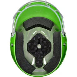 Rawlings Coolflo Highlighter Batting Helmet W/ Softball Mask -Baseball Store RCFHLFG MNGN inside