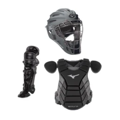 Mizuno Samurai Adult Catchers Set SAMSETA 35 Mizuno Samurai Adult Catchers Set SAMSETA -Baseball Store SAMSET BK GY GY