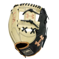 Under Armour Genuine Pro 2.0 11.5 Inch Infield Glove UAFGGP2-1150I -Baseball Store UAFGGP2 1150I BK CR BACK
