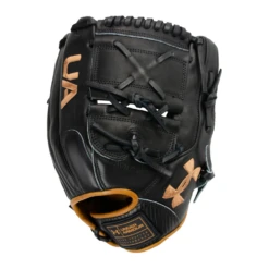 Under Armour Genuine Pro 2.0 12 Inch Pitchers Glove UAFGGP2-12002P -Baseball Store UAFGGP2 12002P BLK BACK