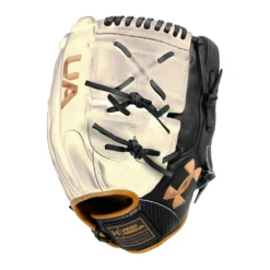 Under Armour Genuine Pro 2.0 12 Inch Pitchers Glove UAFGGP2-12002P -Baseball Store UAFGGP2 12002P BLK CRM BACK