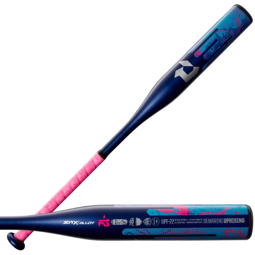 Demarini Uprising Fastpitch Softball Bat (-12) 3 Demarini Uprising Fastpitch Softball Bat (-12)