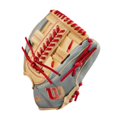 Wilson A2000 1785SS 11.75 Inch Infield Glove -Baseball Store WBW100971 2 2023 A2000 IF 1785SS 1175 GreySS Blonde Red