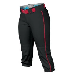 Easton Prowess Womens Piped Softball Pants 15 Easton Prowess Womens Piped Softball Pants -Baseball Store W S PROWESS Piped PANT A167 122 BKRD front copy