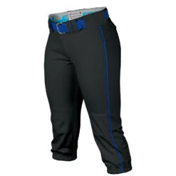 Easton Prowess Womens Piped Softball Pants 16 Easton Prowess Womens Piped Softball Pants -Baseball Store W S PROWESS Piped PANT A167 122 BKRY front copy
