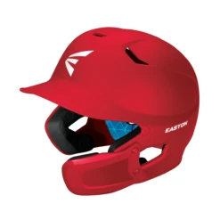 Easton Z5 Matte Solid Baseball Helmet With Universal Jaw Guard -Baseball Store Z5 2.0 HELMET MATTE UNI JAW GUARD A168539RD 3QTR L