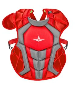 All-Star All Star SEI Certified System 7 Axis Intermediate Chest Protector CPCC1216S7X -Baseball Store cpcc red