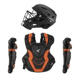 Easton Elite X Adult Catchers Set -Baseball Store elite x set blk org 60c6681f bcc0 4f1f b57f 7c44a8b06fd8