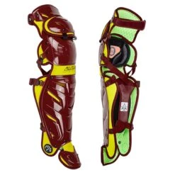 All-Star All Star Adult System7 Axis LG40WPRO 16.5 Inch Leg Guards -Baseball Store lg40pro mago