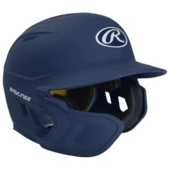 Rawlings Mach Baseball Helmet With Adjustable Jaw Flap -Baseball Store ny lhb