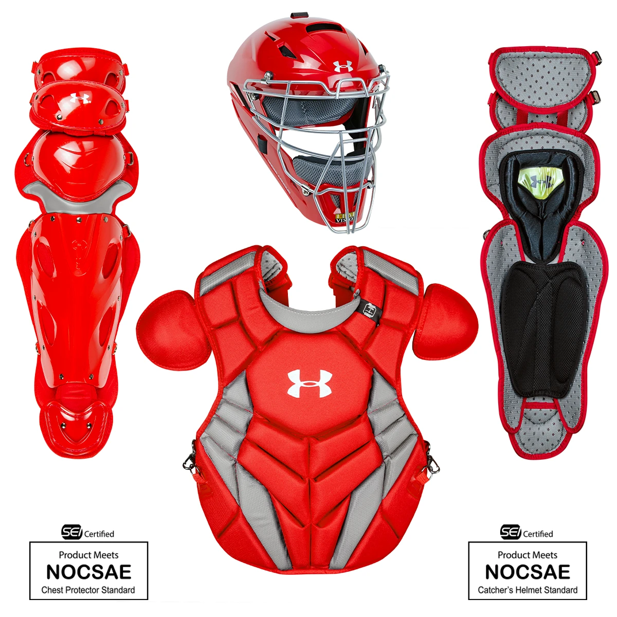 Under Armour Pro 4 Youth Catchers Gear Set UACKCC4-JRP 6 Under Armour Pro 4 Youth Catchers Gear Set UACKCC4-JRP - Image 4