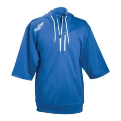 Rawlings Mens Short Sleeve Hoodie -Baseball Store rawlings rhyto mens short sleeve hoodie royal