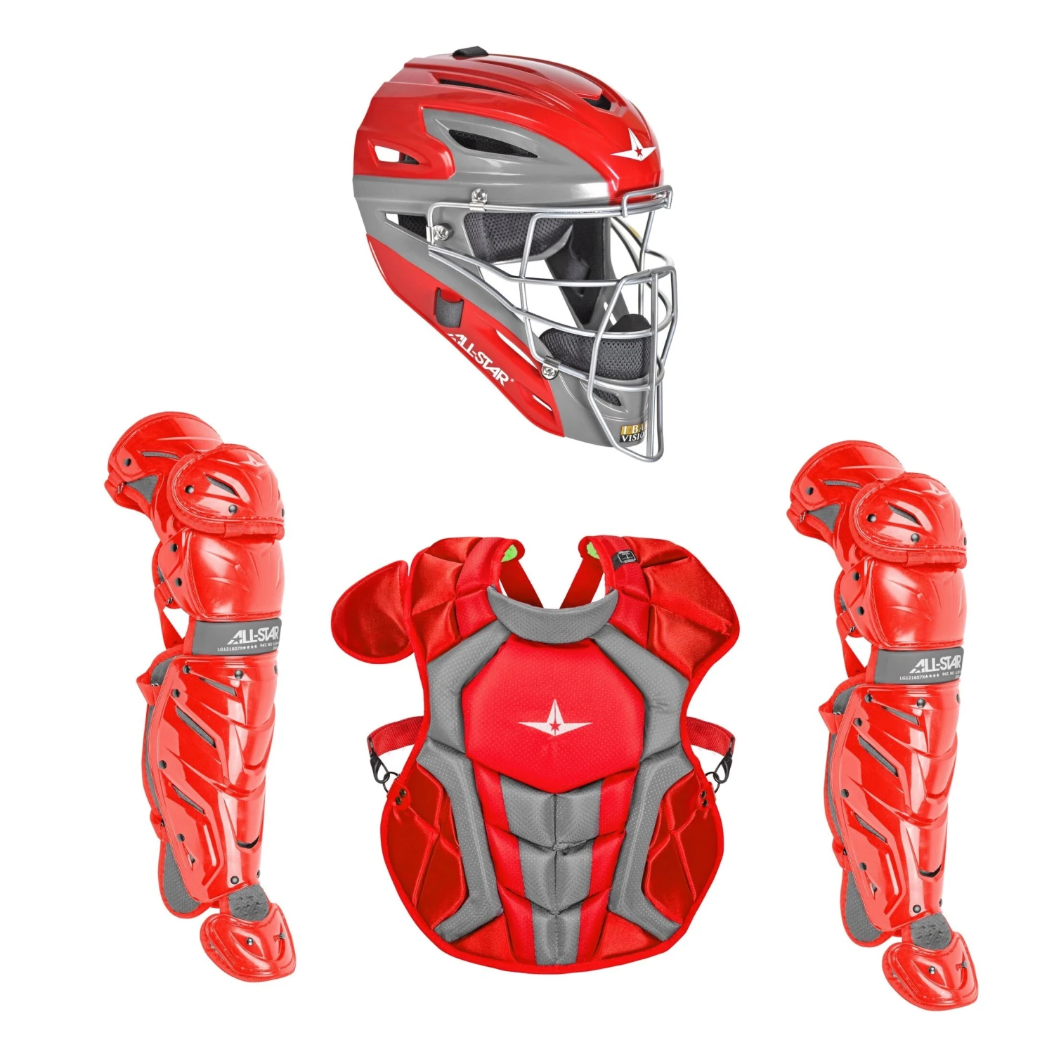 All-Star All Star SEI Certified System 7 Axis Youth Catchers Set CKCC912S7X 4 All-Star All Star SEI Certified System 7 Axis Youth Catchers Set CKCC912S7X - Image 2