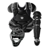 Wilson C1K NOCSAE Adult Catchers Gear Set A4603 -Baseball Store wilson NOCSAE set black